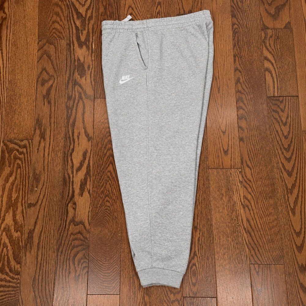 {Nike} heather gray fleece joggers, XL